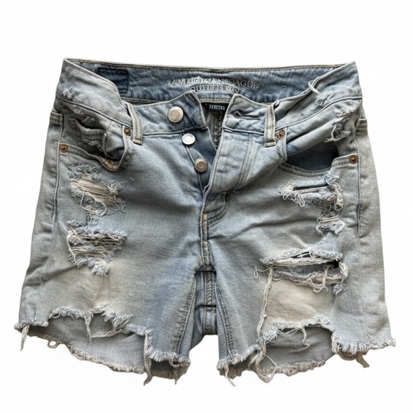 American Eagle Outfitters Pants - ✨2/$25✨ American Eagle Outfitters Distressed Bermuda‎ Button Fly Jean Shorts